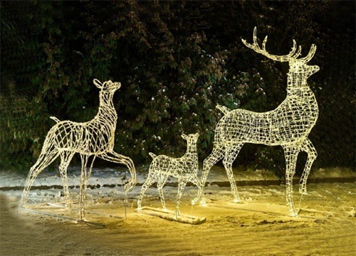 Светодиодные фигуры животных в Твери